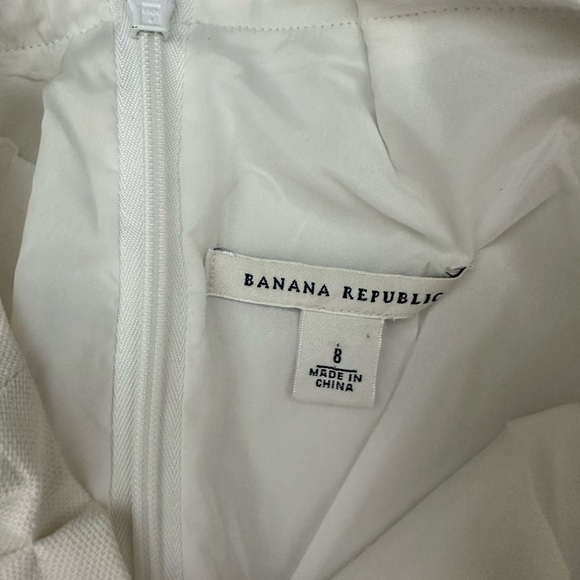 Banana Republic White Midi Dress - Picture 2 of 4